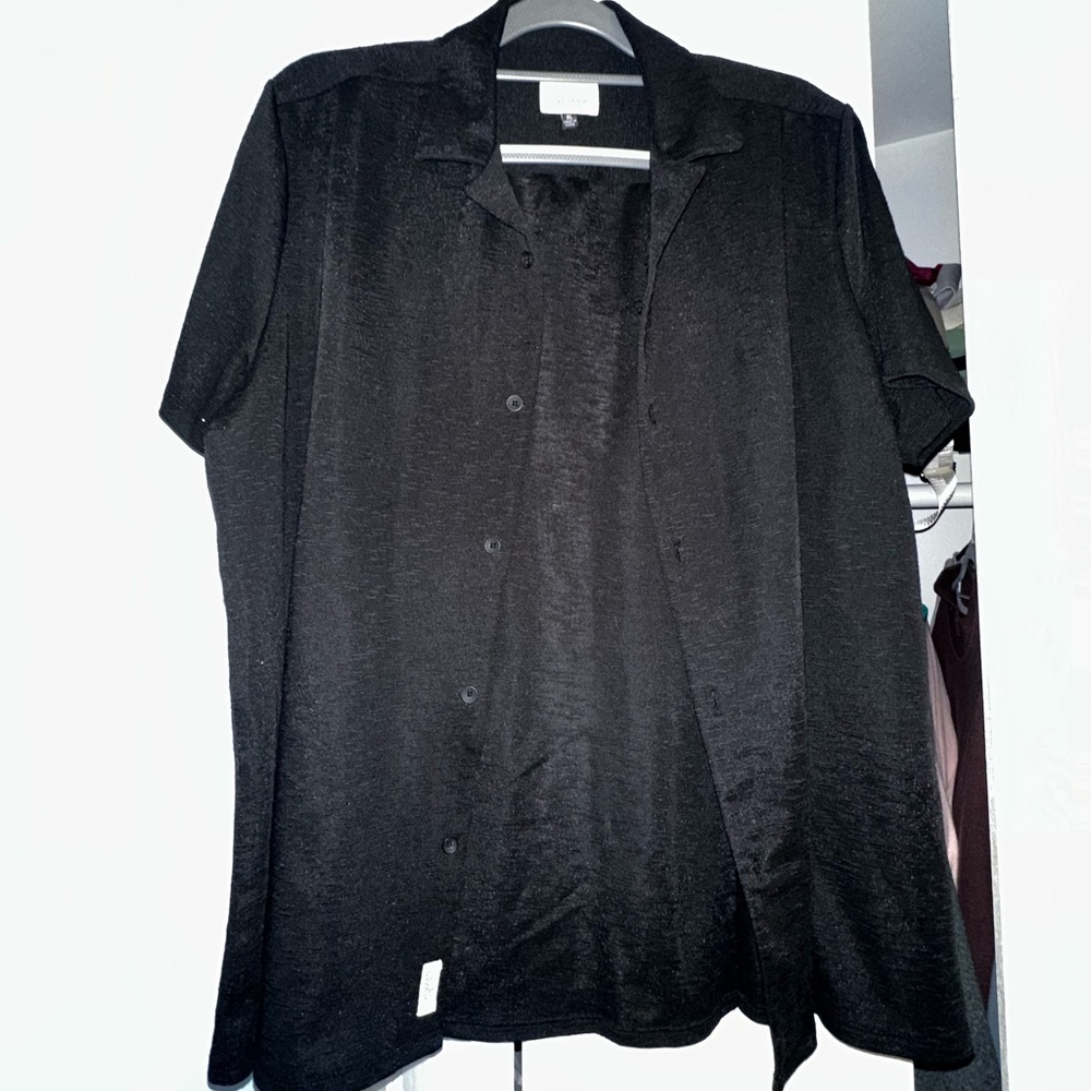 Civil Society Black Button-Up Shirt